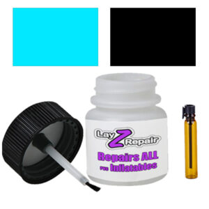 Kayak repair kit aqua and black