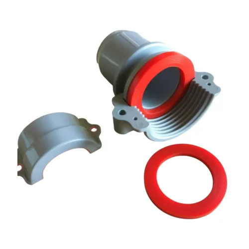 Lay-Z-Spa Coupling Seals (B & C Pipe) Red Silicone | Fix Water Leaks | OEM Upgrade