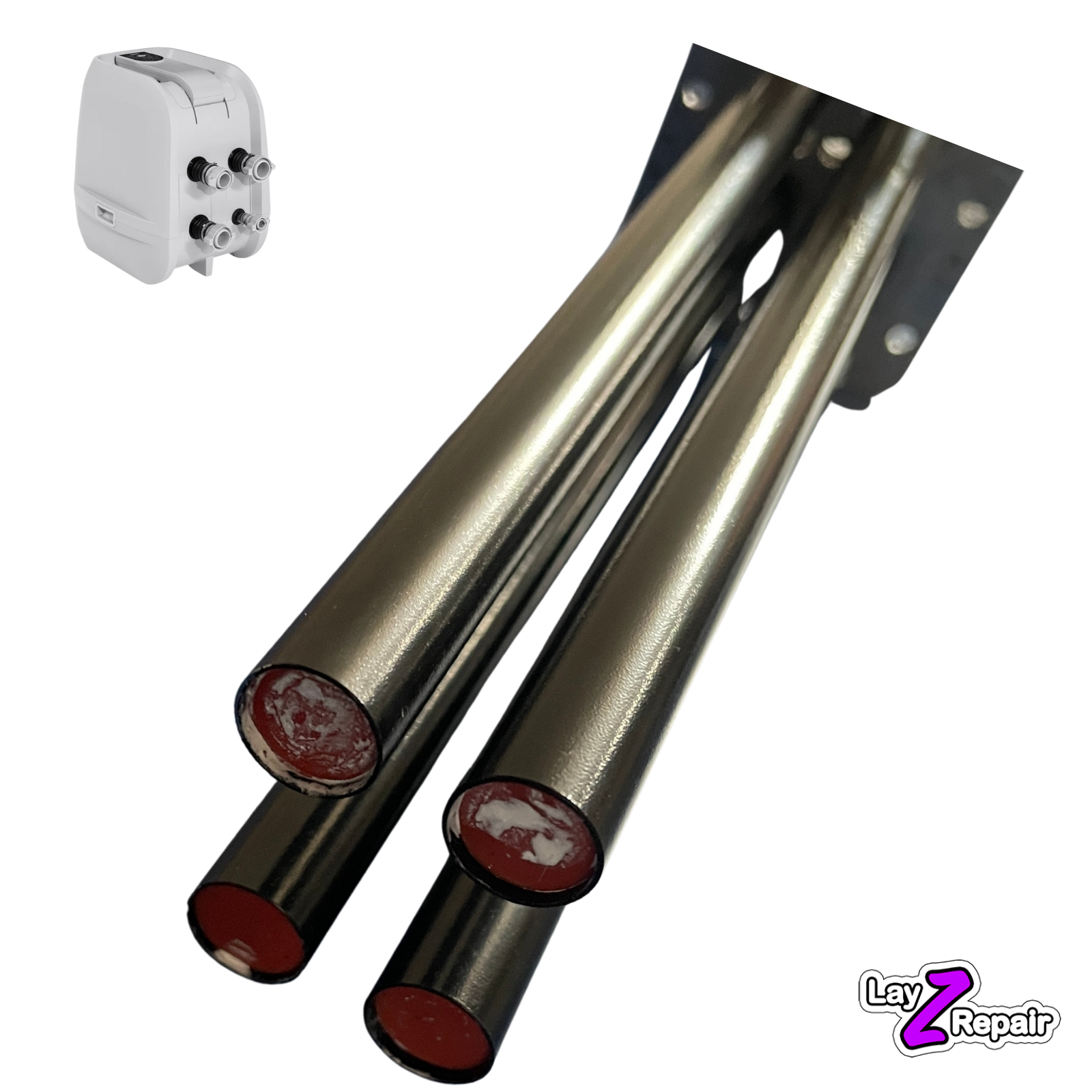 lay z spa heater tubes