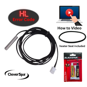 Cleverspa temperature sensore Fix HL SH error code