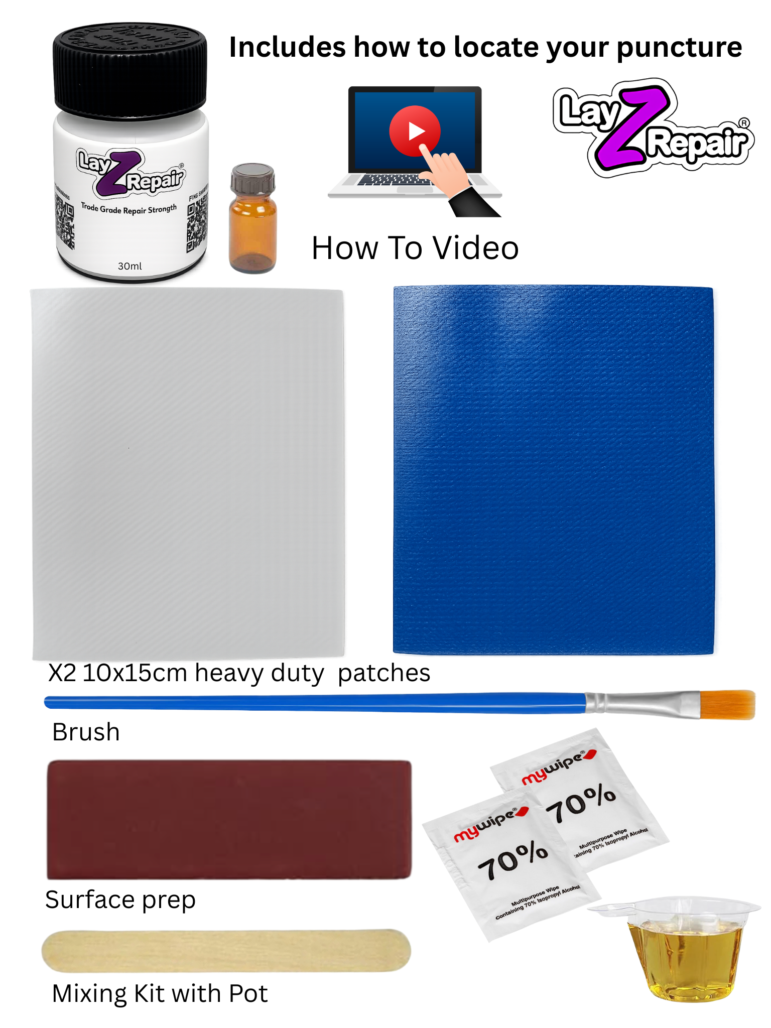 Lay z spa san Francisco repair kit