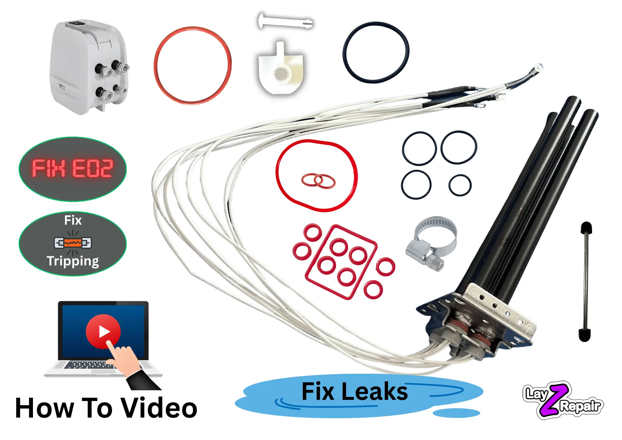 lay z spa hydrojet refurbishment kit